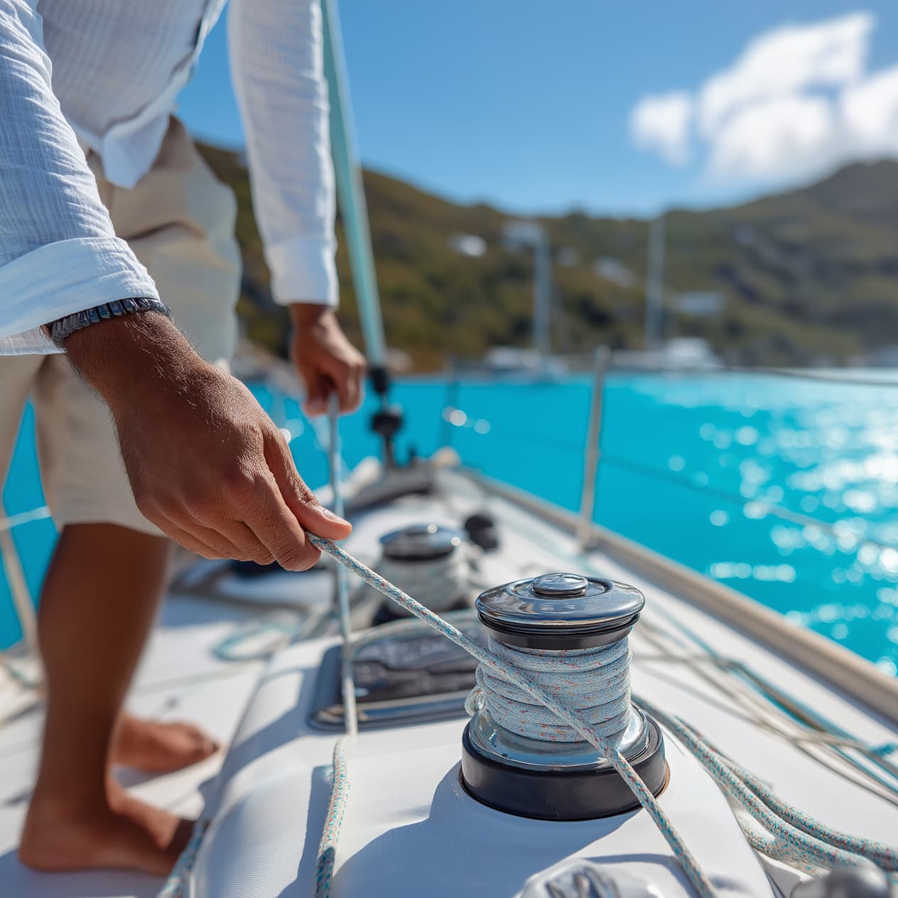 Superyacht at Port Hercule Monaco — digital marketing for yacht brokers and charter companies on the French Riviera