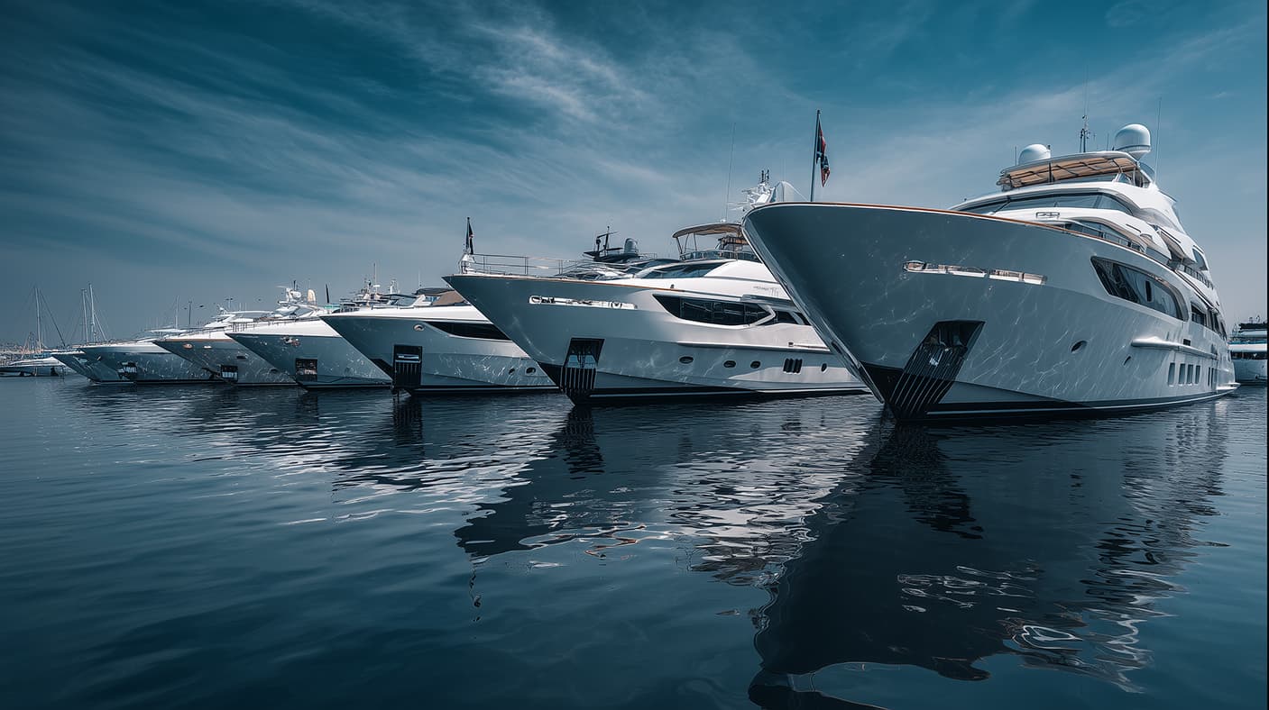 Marine planning image representing yacht broker SEO structure.