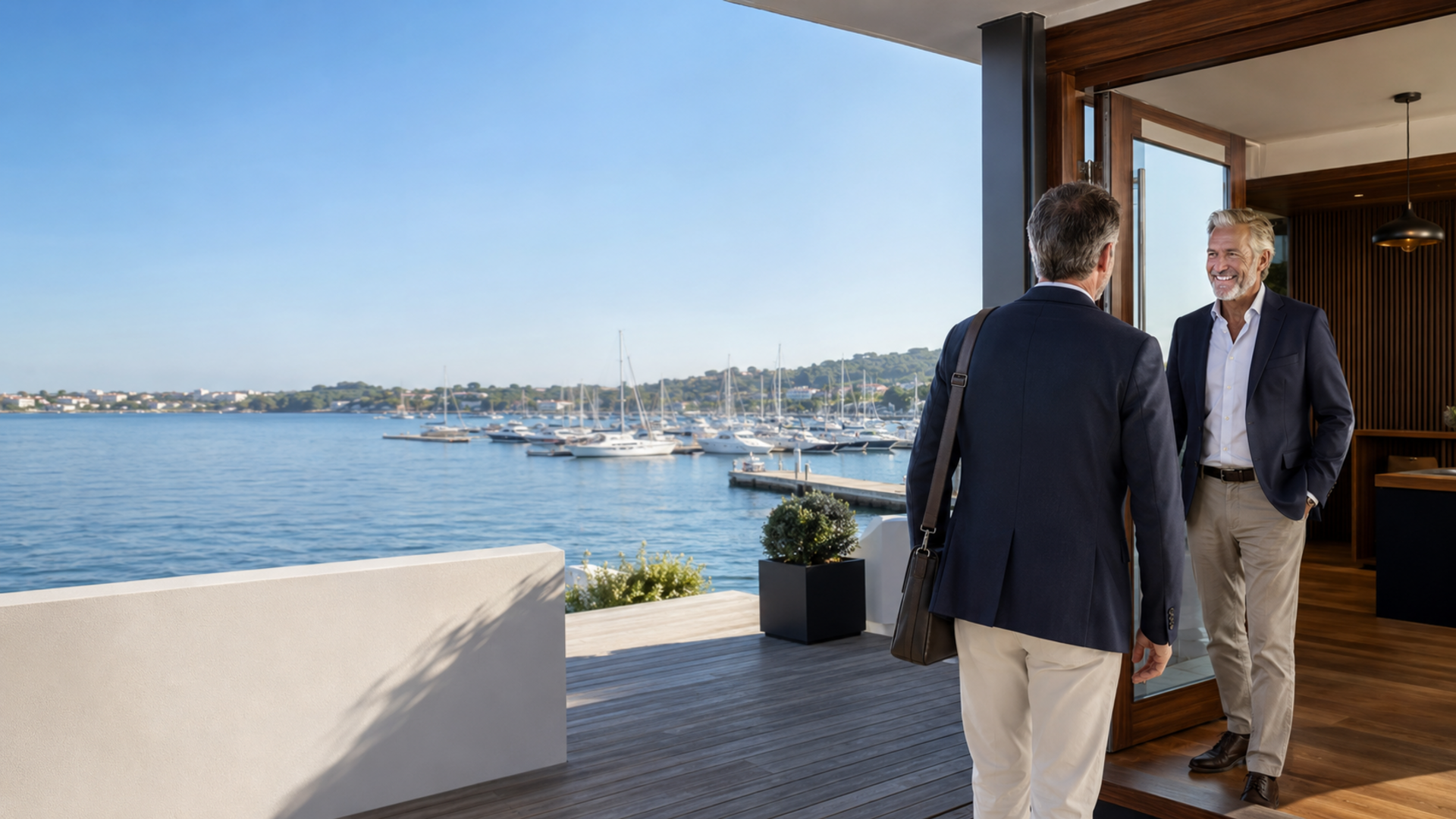 Marine CRM enquiry and sales follow-up connected to marketing services